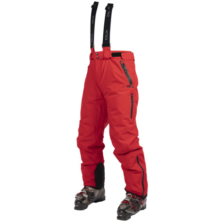 Pánské lyžařské kalhoty KRISTOFF II DLX XS, red
