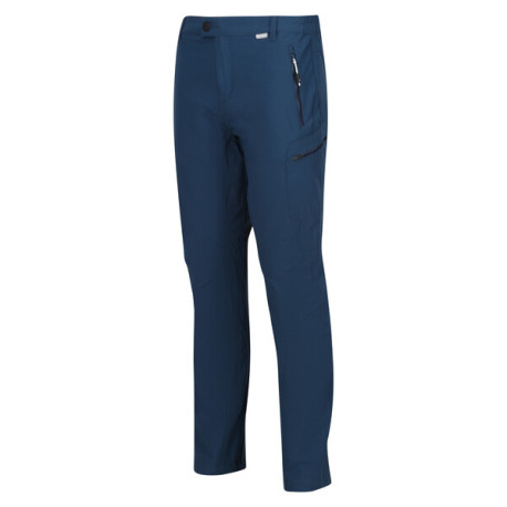 Pánské outdoor kalhoty Highton RMJ216L – prodloužená délka XS, tm. modrá