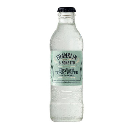 Franklin & Sons Elderflower & Cucumber Tonic Water 0,2l