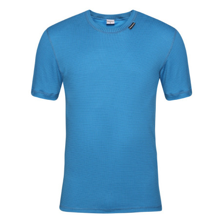 MS NKR pánské funkční tričko s krátkým rukávem S, petrol/sv. modrá