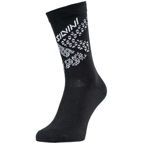 Vysoké cyklistické ponožky Bardiga UA1642 45-47, black-white