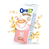 Rostlinné mléko Barista neslazený Oves 1l