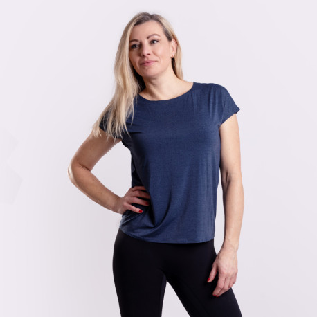 TECHNICA dámské sportovní tričko XL, tm. modrý melír