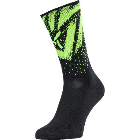 Enduro ponožky Nereto UA1808 36-38, black-neon