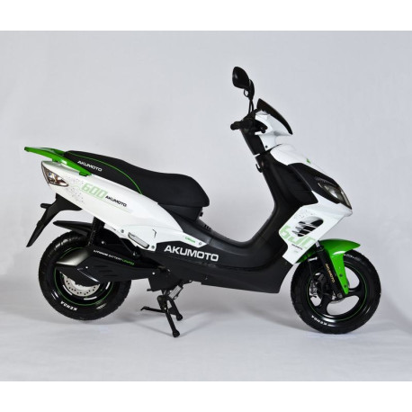 Elektrický skútr AKUMOTO 600 3 kw dojezd 65 km