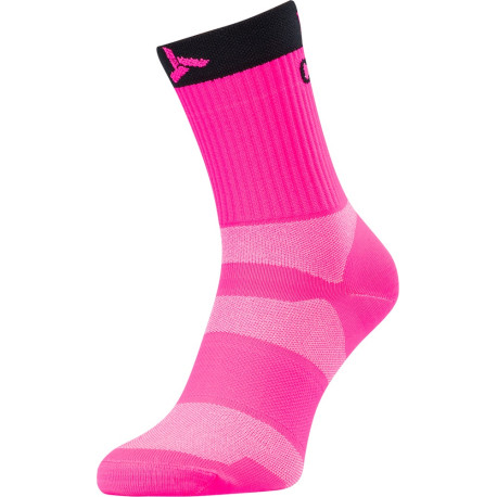 Vyšší cyklistické ponožky ORATO UA1660 42-44, pink-charcoal