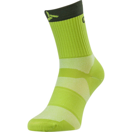Vyšší cyklistické ponožky ORATO UA1660 36-38, lime-olive