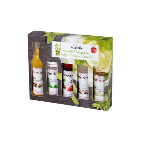 Monin Cocktail box MINI sirupy 5 x 50 ML DÁRKOVÝ BOX