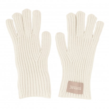 Pletené zimní rukavice Connora Gloves RUG021 L/XL, light vanilla